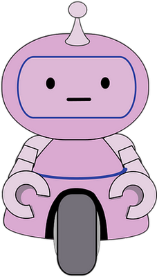 robot - technologie - sciences et techniques - smiley émoticône émoji cartoon clipart illustration - artémotic