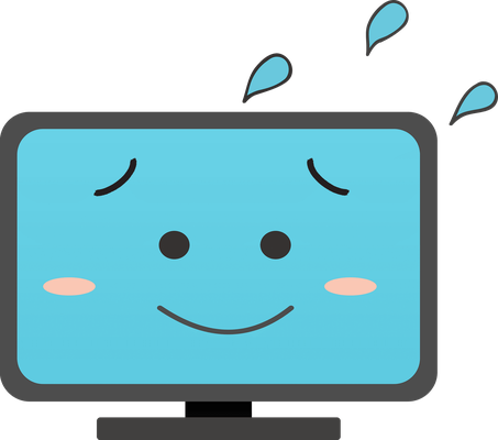 ordinateur - technologie - sciences et techniques - smiley émoticône émoji cartoon clipart illustration - artémotic