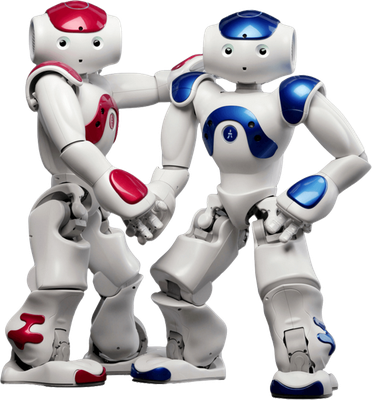 robot - technologie - sciences et techniques - smiley émoticône émoji cartoon clipart illustration - artémotic
