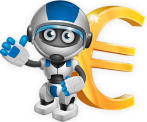 robot - technologie - sciences et techniques - smiley émoticône émoji cartoon clipart illustration - artémotic
