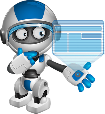 robot - technologie - sciences et techniques - smiley émoticône émoji cartoon clipart illustration - artémotic