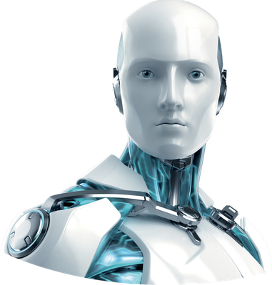cyborg - technologie - sciences et techniques - smiley émoticône émoji cartoon clipart illustration - artémotic