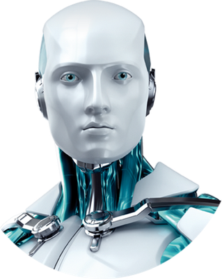 cyborg - technologie - sciences et techniques - smiley émoticône émoji cartoon clipart illustration - artémotic