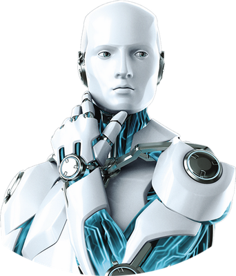cyborg - technologie - sciences et techniques - smiley émoticône émoji cartoon clipart illustration - artémotic