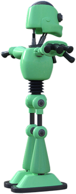 robot - technologie - sciences et techniques - smiley émoticône émoji cartoon clipart illustration - artémotic
