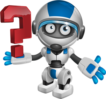 robot - technologie - sciences et techniques - smiley émoticône émoji cartoon clipart illustration - artémotic