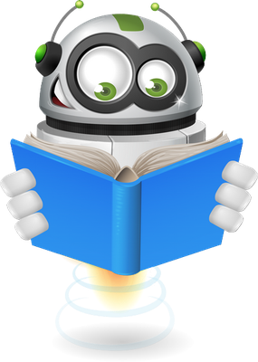 robot - technologie - sciences et techniques - smiley émoticône émoji cartoon clipart illustration - artémotic