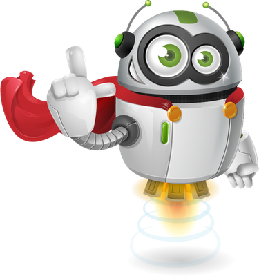 robot - technologie - sciences et techniques - smiley émoticône émoji cartoon clipart illustration - artémotic