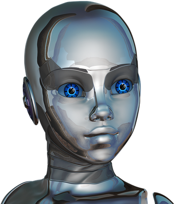 cyborg - technologie - sciences et techniques - smiley émoticône émoji cartoon clipart illustration - artémotic