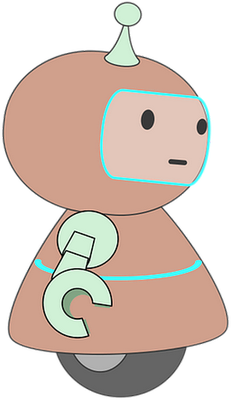 robot - technologie - sciences et techniques - smiley émoticône émoji cartoon clipart illustration - artémotic