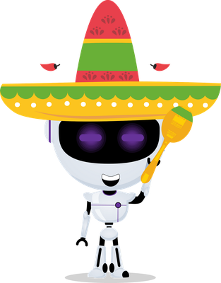 robot - technologie - sciences et techniques - smiley émoticône émoji cartoon clipart illustration - artémotic