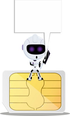 robot - technologie - sciences et techniques - smiley émoticône émoji cartoon clipart illustration - artémotic