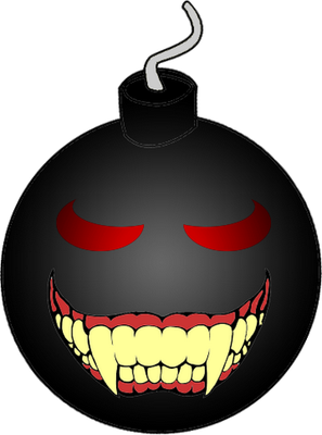 explosion - technologie - sciences et techniques - smiley émoticône émoji cartoon clipart illustration - artémotic
