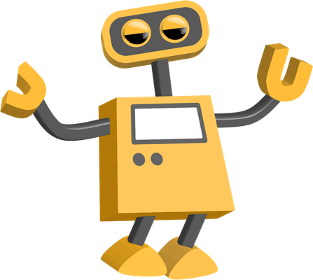 robot - technologie - sciences et techniques - smiley émoticône émoji cartoon clipart illustration - artémotic
