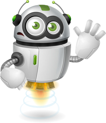 robot - technologie - sciences et techniques - smiley émoticône émoji cartoon clipart illustration - artémotic