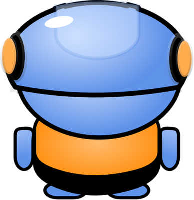 robot - technologie - sciences et techniques - smiley émoticône émoji cartoon clipart illustration - artémotic