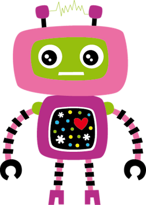 robot - technologie - sciences et techniques - smiley émoticône émoji cartoon clipart illustration - artémotic