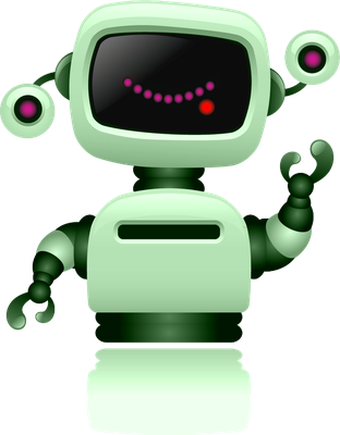robot - technologie - sciences et techniques - smiley émoticône émoji cartoon clipart illustration - artémotic