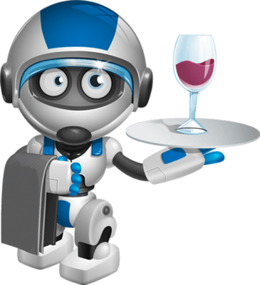 robot - technologie - sciences et techniques - smiley émoticône émoji cartoon clipart illustration - artémotic