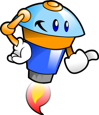 robot - technologie - sciences et techniques - smiley émoticône émoji cartoon clipart illustration - artémotic