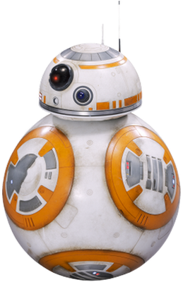 BB8 [Star Wars] - technologie - sciences et techniques - smiley émoticône émoji cartoon clipart illustration - artémotic