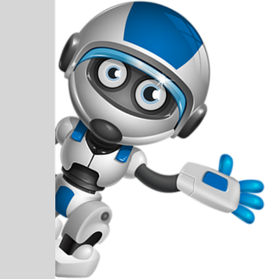 robot - technologie - sciences et techniques - smiley émoticône émoji cartoon clipart illustration - artémotic