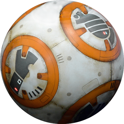 BB8 [Star Wars] - technologie - sciences et techniques - smiley émoticône émoji cartoon clipart illustration - artémotic