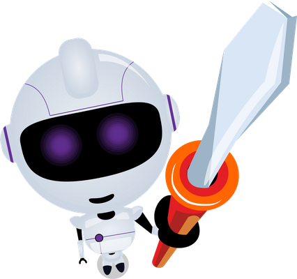 robot - technologie - sciences et techniques - smiley émoticône émoji cartoon clipart illustration - artémotic