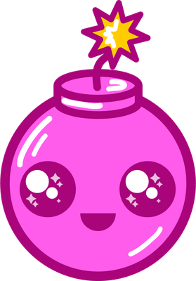 explosion - technologie - sciences et techniques - smiley émoticône émoji cartoon clipart illustration - artémotic