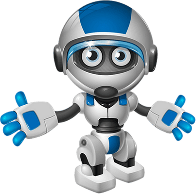 robot - technologie - sciences et techniques - smiley émoticône émoji cartoon clipart illustration - artémotic