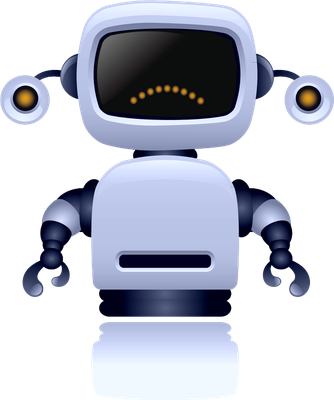 robot - technologie - sciences et techniques - smiley émoticône émoji cartoon clipart illustration - artémotic