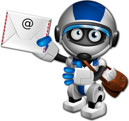 robot - technologie - sciences et techniques - smiley émoticône émoji cartoon clipart illustration - artémotic