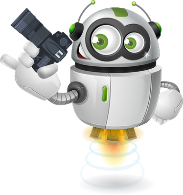 robot - technologie - sciences et techniques - smiley émoticône émoji cartoon clipart illustration - artémotic