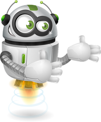 robot - technologie - sciences et techniques - smiley émoticône émoji cartoon clipart illustration - artémotic