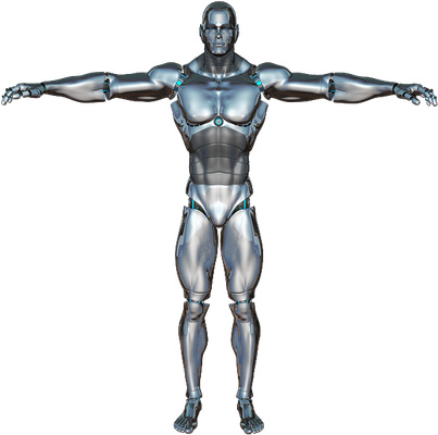 cyborg - technologie - sciences et techniques - smiley émoticône émoji cartoon clipart illustration - artémotic