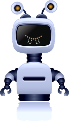 robot - technologie - sciences et techniques - smiley émoticône émoji cartoon clipart illustration - artémotic