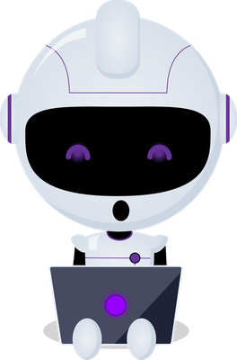 robot - technologie - sciences et techniques - smiley émoticône émoji cartoon clipart illustration - artémotic