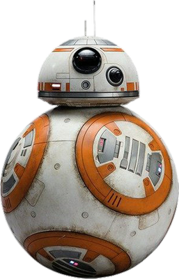 BB8 [Star Wars] - technologie - sciences et techniques - smiley émoticône émoji cartoon clipart illustration - artémotic