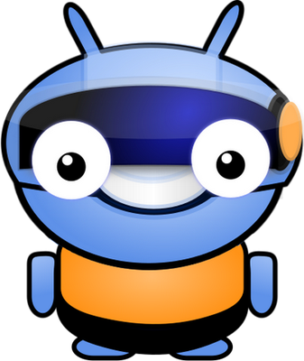 robot - technologie - sciences et techniques - smiley émoticône émoji cartoon clipart illustration - artémotic