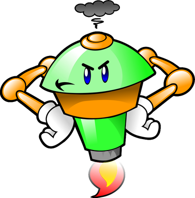robot - technologie - sciences et techniques - smiley émoticône émoji cartoon clipart illustration - artémotic