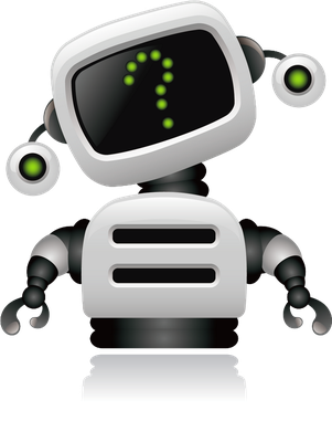 robot - technologie - sciences et techniques - smiley émoticône émoji cartoon clipart illustration - artémotic