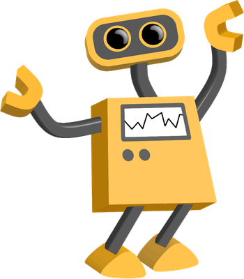 robot - technologie - sciences et techniques - smiley émoticône émoji cartoon clipart illustration - artémotic