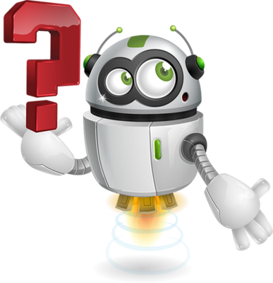 robot - technologie - sciences et techniques - smiley émoticône émoji cartoon clipart illustration - artémotic