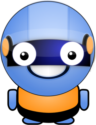 robot - technologie - sciences et techniques - smiley émoticône émoji cartoon clipart illustration - artémotic