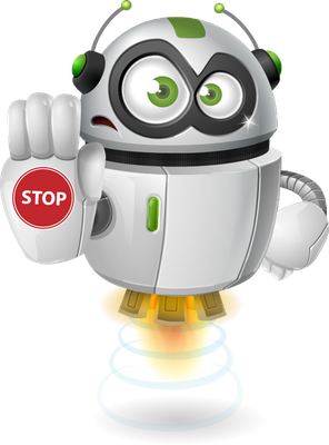 robot - technologie - sciences et techniques - smiley émoticône émoji cartoon clipart illustration - artémotic