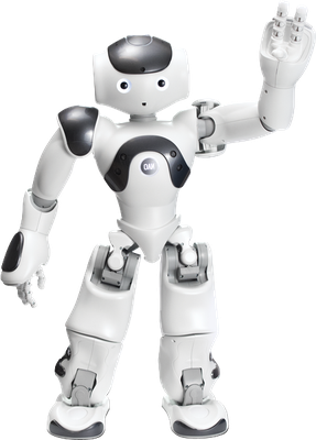 robot - technologie - sciences et techniques - smiley émoticône émoji cartoon clipart illustration - artémotic