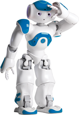 robot - technologie - sciences et techniques - smiley émoticône émoji cartoon clipart illustration - artémotic