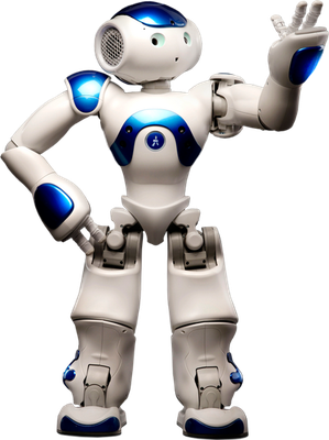 robot - technologie - sciences et techniques - smiley émoticône émoji cartoon clipart illustration - artémotic