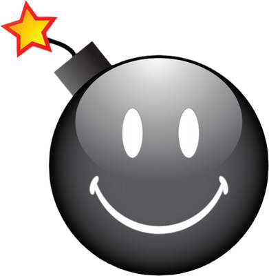 explosion - technologie - sciences et techniques - smiley émoticône émoji cartoon clipart illustration - artémotic