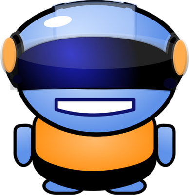 robot - technologie - sciences et techniques - smiley émoticône émoji cartoon clipart illustration - artémotic